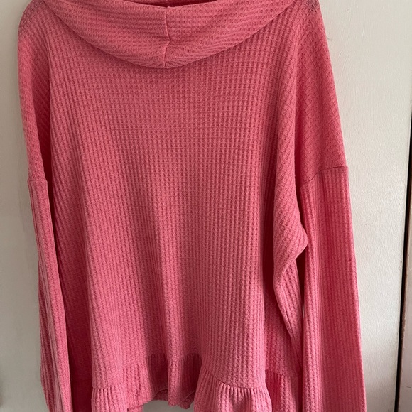 Lauren Conrad Waffle Hoodie - Picture 5 of 6